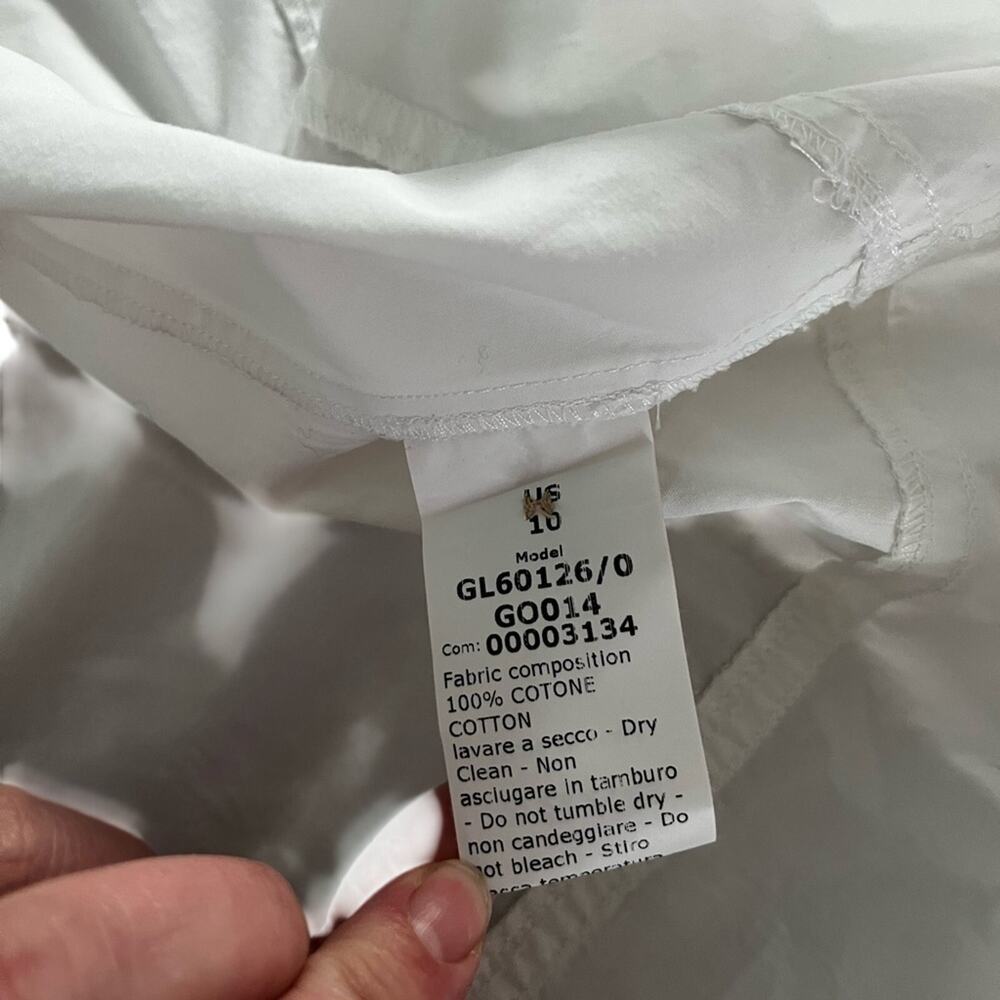 G. By Goop white dress Size 10 Minimalist - Picture 5 of 8
